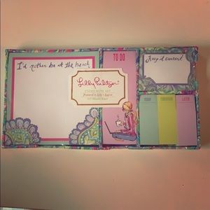 Lily Pulitzer Sticky Note Set